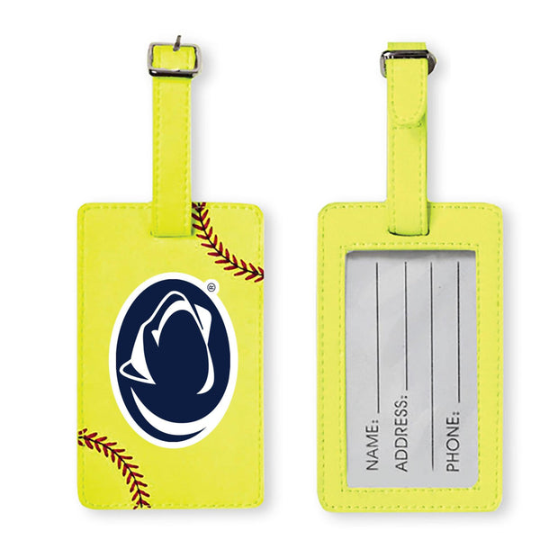 Penn State Nittany Lions Softball Luggage Tag
