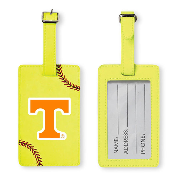 Tennessee Volunteers Softball Luggage Tag