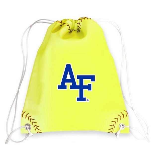 Air Force Falcons Softball Drawstring Bag