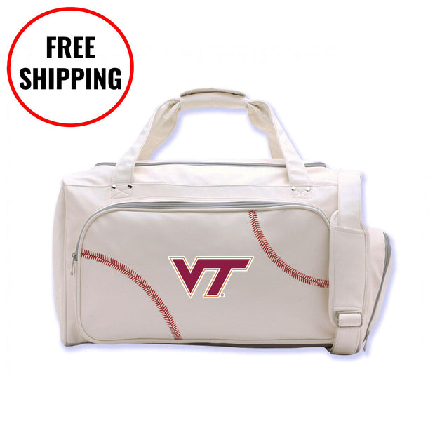 Virginia Tech Hokies Baseball Duffel Bag
