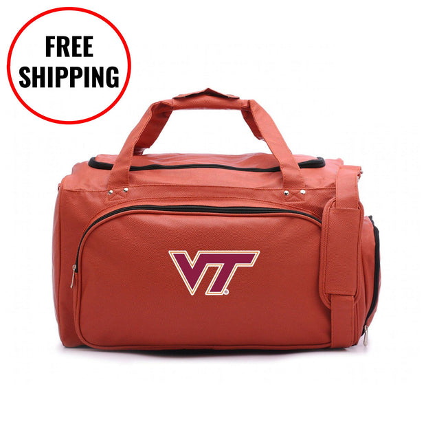Virginia Tech Hokies Basketball Duffel Bag