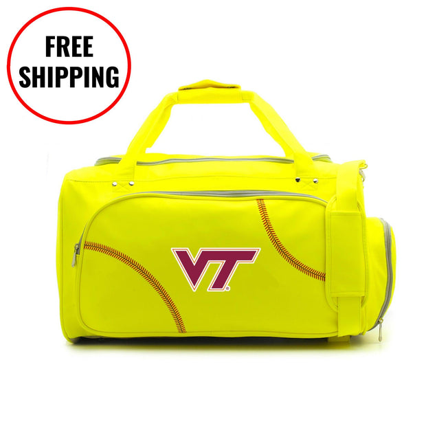 Virginia Tech Hokies Softball Duffel Bag