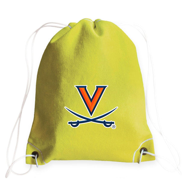 Virginia Cavaliers Tennis Drawstring Bag