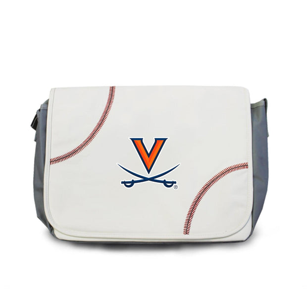 Virginia Cavaliers Baseball Messenger Bag