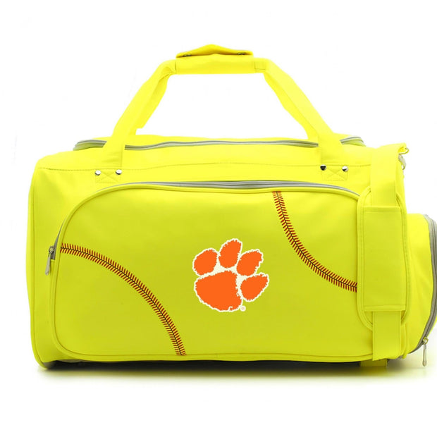 Clemson Tigers Softball Duffel Bag