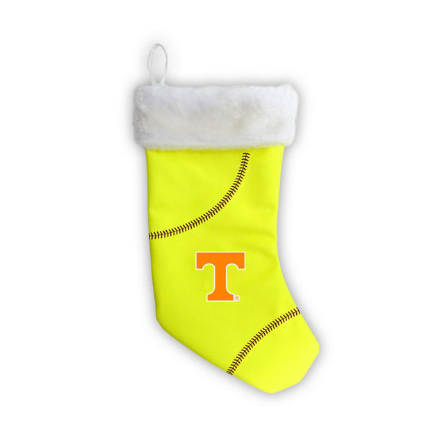 Tennessee Volunteers 18" Softball Christmas Stocking