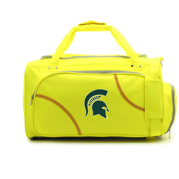 Michigan State Spartans Softball Duffel Bag