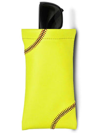 Softball Eyeglass Case