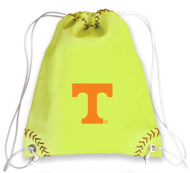 Tennessee Volunteers Softball Drawstring Bag