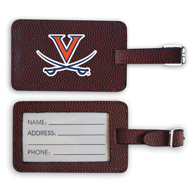 Virginia Cavaliers Football Luggage Tag