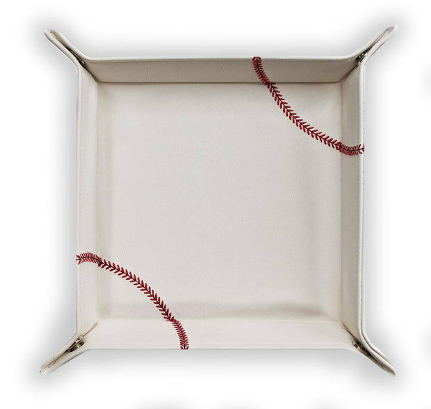 Desk Caddy Made With Baseball Materials