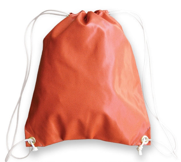 Drawstring Bag Made From Basketball Leather Material